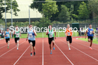 Mens and Boys 200 metres, 2021 North Eastern Track and Field Champs., Middesbrough. Photo: David T. Hewitson/Sports for All Pics